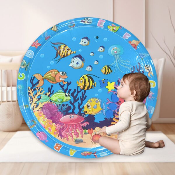 Premium Baby Tummy Time Water playing Mat – 40 Inche