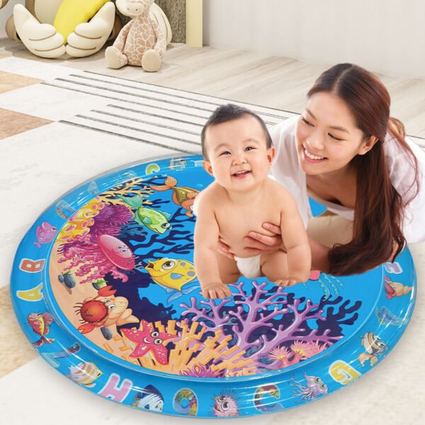 Premium Baby Tummy Time Water playing Mat – 40 Inche
